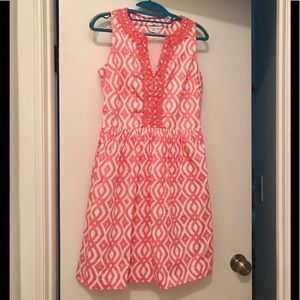 Vineyard Vines coral sundress